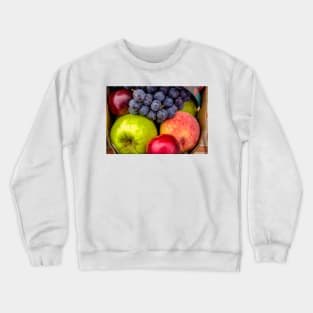 Mixed Fruit Basket Crewneck Sweatshirt